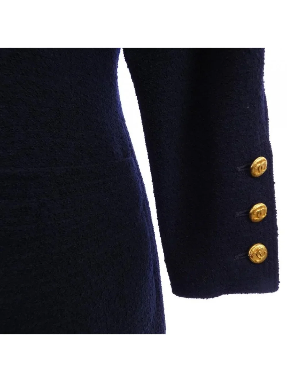Chanel Vintage Suit Navy